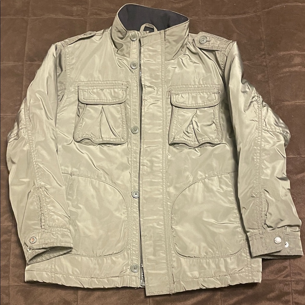 GAP Boys Khaki Military Field Jacket